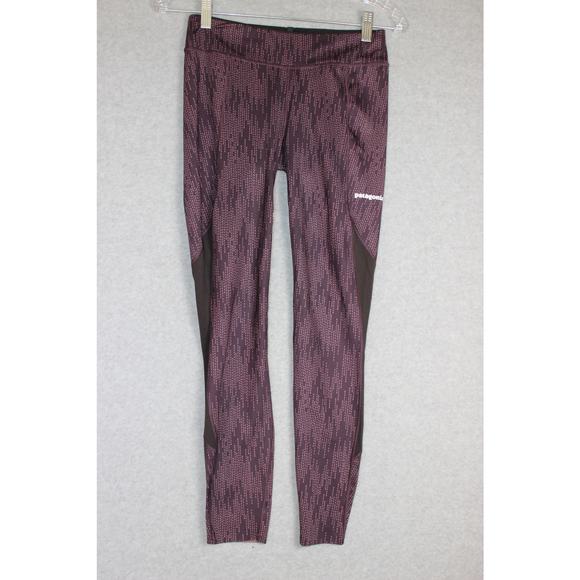 Patagonia Leggings Purple and Black Women's‎ Size Small - Picture 1 of 7